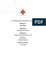 Asignación Modulo 4 Modulo 3 Geografia de Panamá PDF