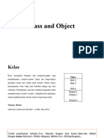 Class and Object