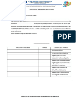 PLAN DE MUNICIPIO Lista 2