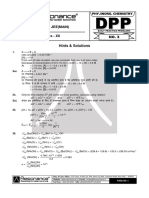 CHEMISTRY Revision DPP 3 Solution