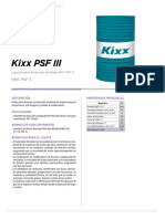 Ficha Tecnica Kixx PSF III