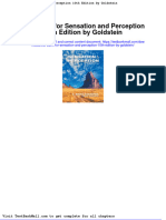Test Bank For Sensation and Perception 10th Edition by Goldstein