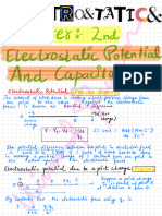Electrostatic Potential and Capacitance 2022