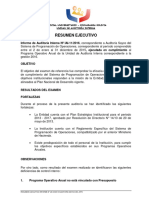 Informe Nro Iai-11-16 Auditoria Sayco Del Sistema de Programacion de Operaciones