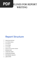 Report Guidelines Final