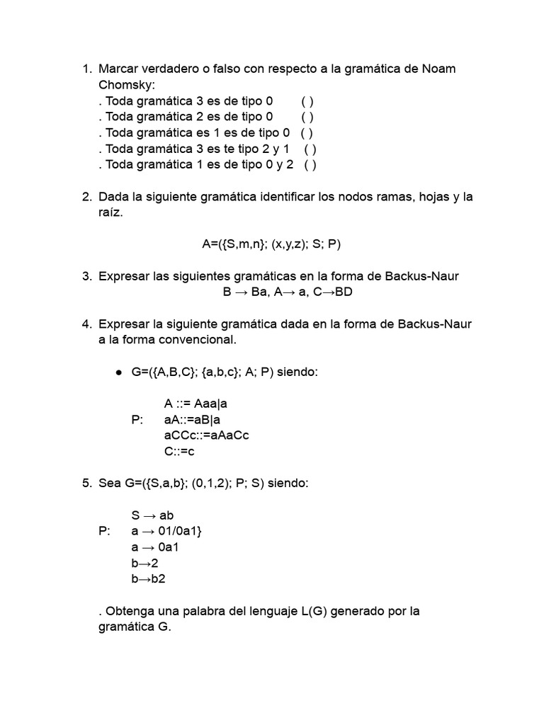 Guía Práctica Gramática De Noam Chomsky Pdf