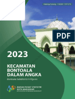 Kecamatan Bontoala Dalam Angka 2023