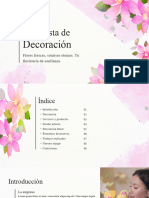 Presentacion Propuesta de Decoracion Floral Aesthetic Blanco y Rosa - 20231123 - 111054 - 0000