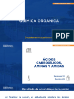 Química Orgánica - Sem-10 - Sesión-28 - 2023-1