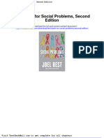 Test Bank For Social Problems Second Edition