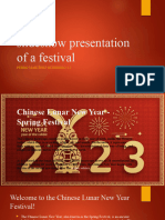 Slideshow Presentation of A Festival