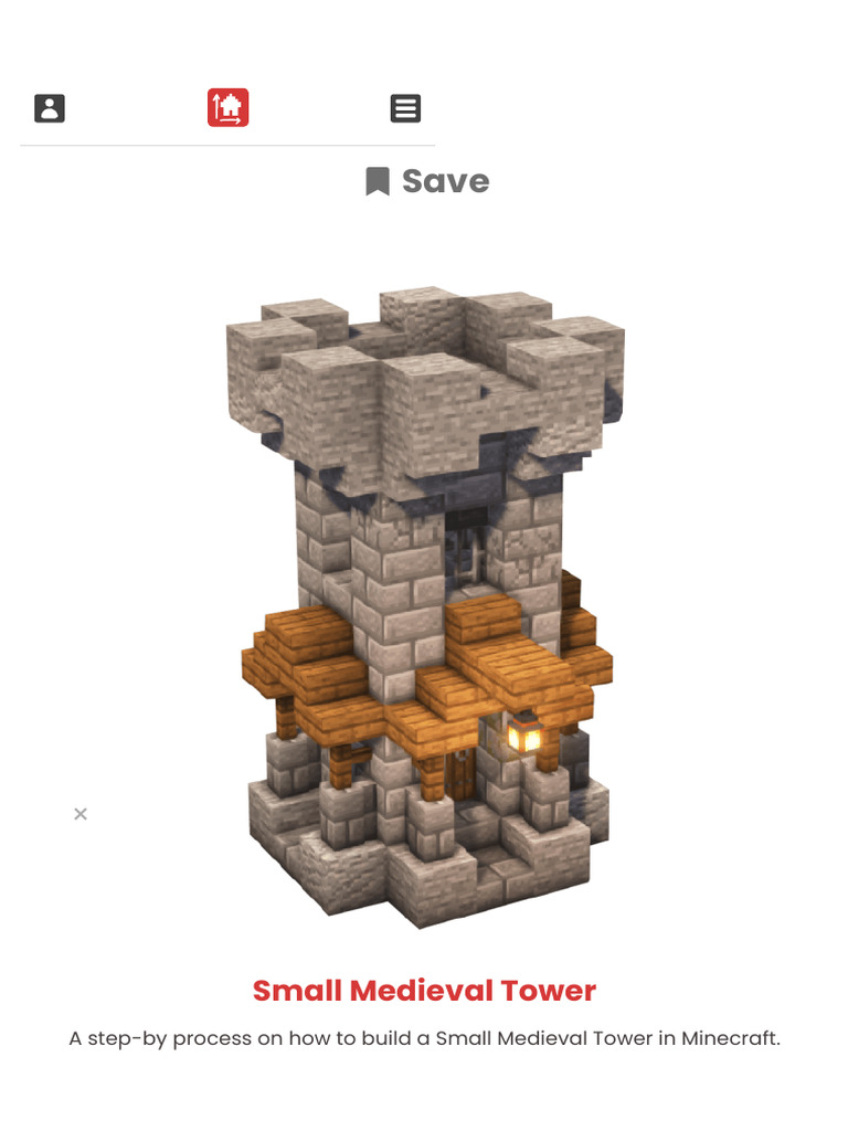 Small Medieval Tower - Build It | PDF | Law