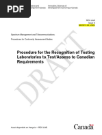 REC LAB Issue 8 Procedure For The Recognition of Testing Laboratories