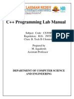 C++ Lab