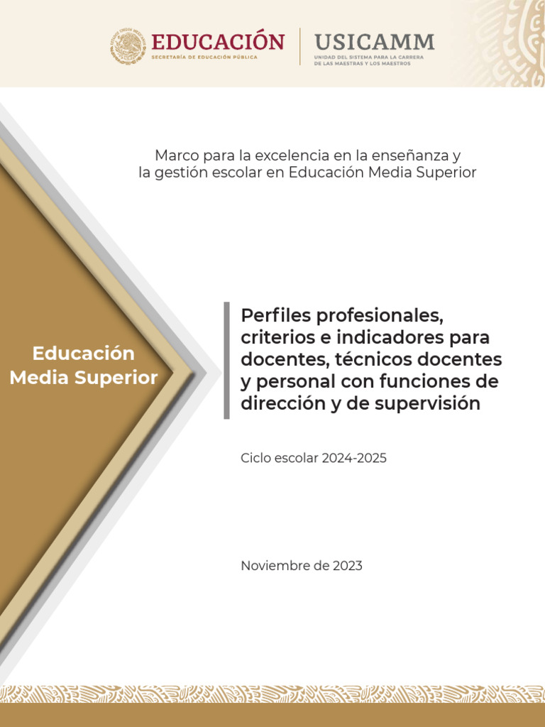 20242025 Marco EMS PDF Plan de estudios Enseñando
