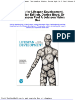 Test Bank For Lifespan Development 7th Canadian Edition Denise Boyd DR J Paul Johnson Paul A Johnson Helen Bee