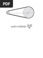 V Belt Length Calculation