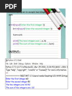 CS Practical File For Class 11