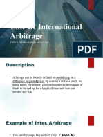 4.1 International Arbitrage (Student)