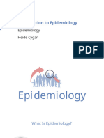 Slides Introduction To Epidemiology Nursing