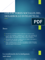 Piaget. LOS FACTORES SOCIALES