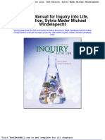 Solution Manual For Inquiry Into Life 16th Edition Sylvia Mader Michael Windelspecht