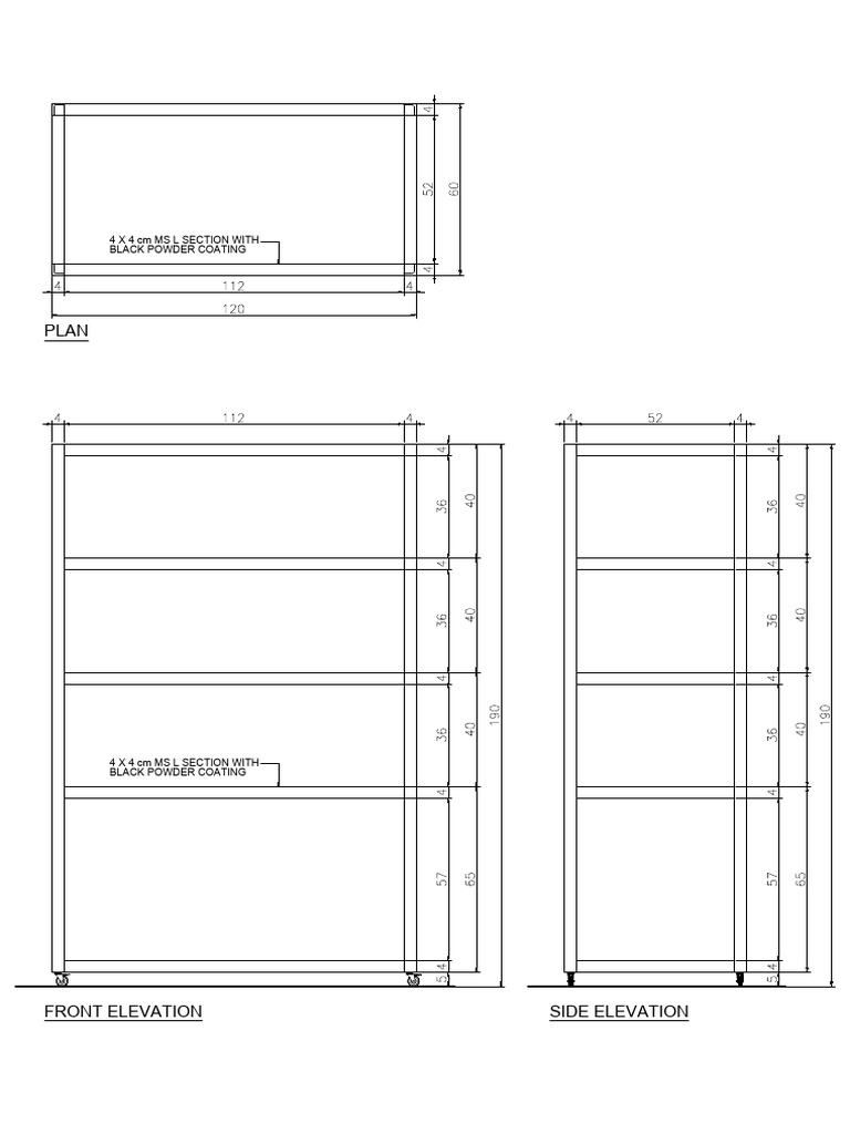 Rack Sizes PDF