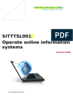 Operate An Online Information System