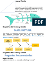 Diagrama Causa y Efecto