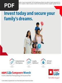 MC0620179931 HDFC Life Sampoorn Nivesh Retail Brochure