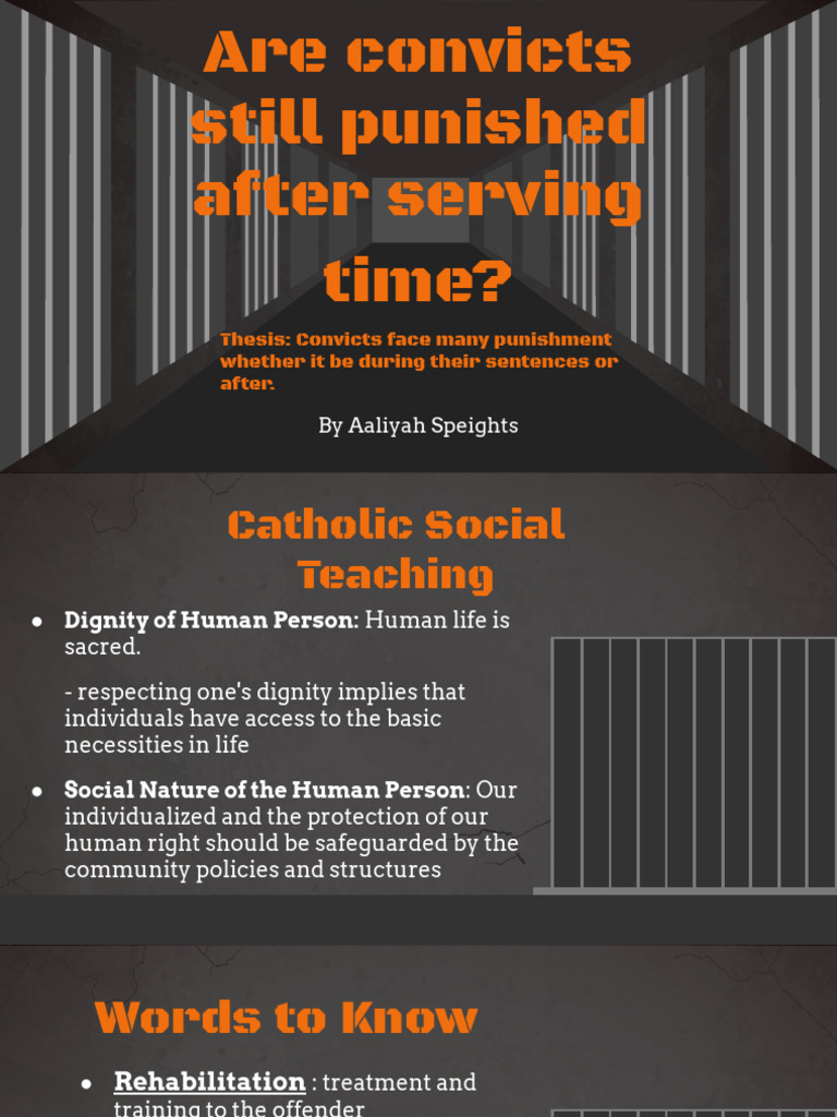 Post-Incarceration Punishments Explained | PDF | Rehabilitation ...