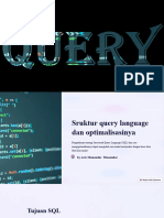 Sruktur Query Language Dan Optimalisasinya