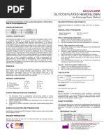 Glycosylated Hemoglobin INSERT