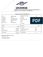 Payment Slip Dec 2022