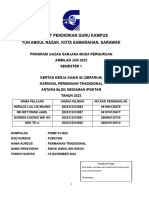 Kertas Kerja Permainan Tradisional (Xiang Qi Separuh)