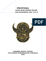 Proposal PHBI Maulid Nabi Muhammad SAW 1445 H