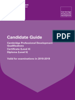 Professional Development Candidate Guide