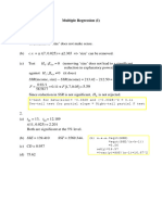 08a Multiple Regression (I) A