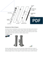 Komponen Shock Depan