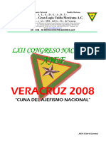 Convocatoria Congreso Nacional, Veracruz 2008