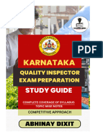 Karnataka Quality Inspector Book