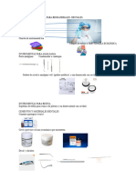 Lista de Instrumental de Biomateriales