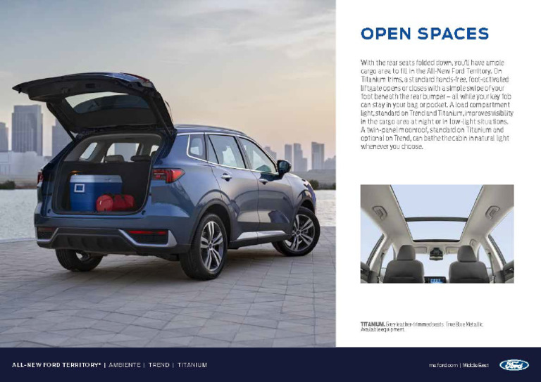 FORD TERRITORY 2023 USER MANUAL PDF visual data 5