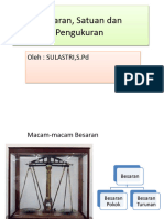 Materi Besaran & Satuan