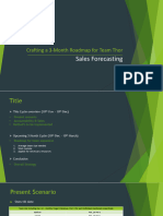 Sales Forecasting - Team Thor 