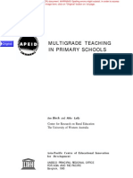 Multi Grade Teaching Primary Schools