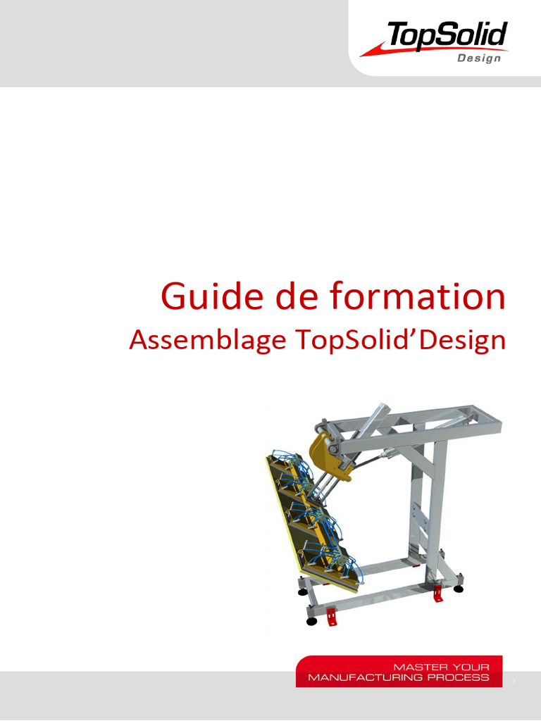 Guide de Formation: Assemblage Topsolid'Design | PDF | Dessin