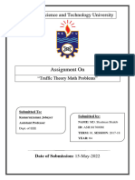 Math 0f Traffic Theory