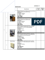 APPENDIX A Detailed Technical Specifications