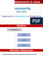 Control Statement and Loops